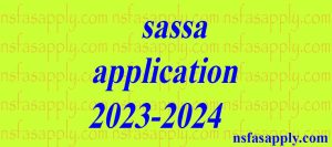 sassa application 2023-2024