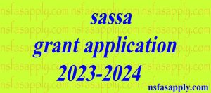 sassa grant application 2023-2024