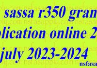 sassa r350 grant application online 2023 july 2023-2024