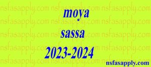 moya sassa 2023-2024