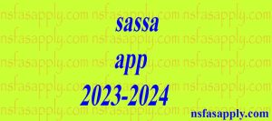 sassa app 2023-2024