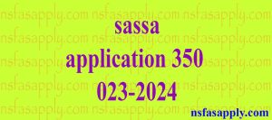 sassa application 350 2023-2024
