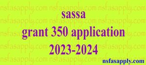 sassa grant 350 application 2023-2024