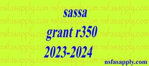 sassa grant r350 2023-2024