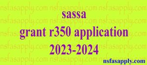 sassa grant r350 application 2023-2024