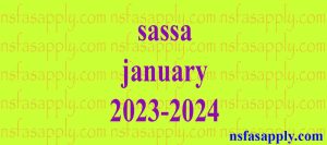 sassa january 2023-2024