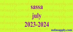 sassa july 2023-2024