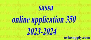 sassa online application 350 2023-2024