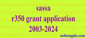 sassa r350 grant application 2003-2024