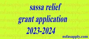 sassa relief grant application 2023-2024