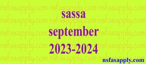 sassa september 2023-2024