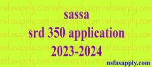 sassa srd 350 application 2023-2024