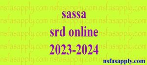 sassa srd online 2023-2024