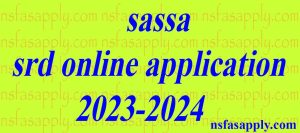 sassa srd online application 2023-2024
