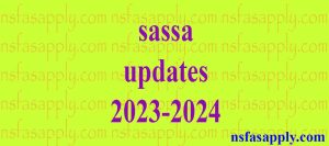 sassa updates 2023-2024
