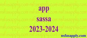 app sassa 2023-2024
