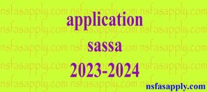 application sassa 2023-2024