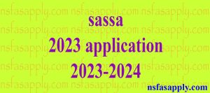 sassa 2023 application 2023-2024