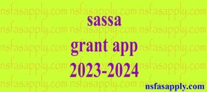 sassa grant app 2023-2024