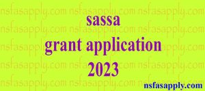 sassa grant application 2023