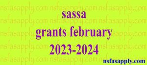sassa grants february 2023-2024