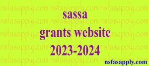 sassa grants website 2023-2024