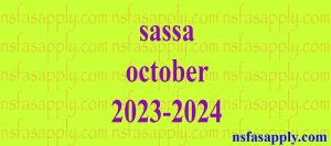 sassa october 2023-2024