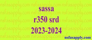 sassa r350 srd 2023-2024