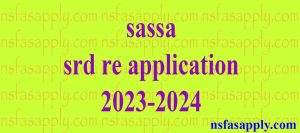 sassa srd re application 2023-2024