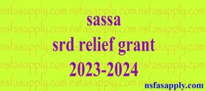 sassa srd relief grant 2023-2024