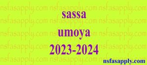 sassa umoya 2023-2024