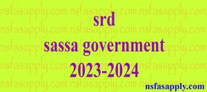 srd sassa government 2023-2024